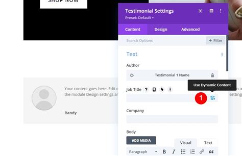 How To Create Dynamic Testimonial Modules With Divi And Acf Ask The