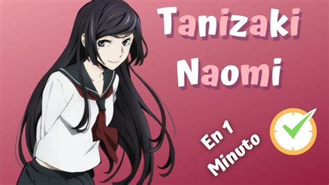 Tanizaki Naomi En 1 Minuto🕐 Bungo Stray Dogs Youtube
