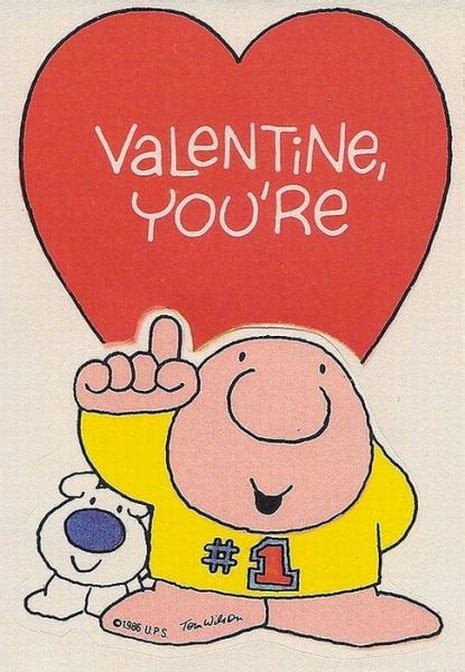 A Selection Of 15 Classic Cartoon Valentines