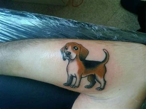 Beagle Tattoo Puppy Tattoo Beagle Puppy Puppies Pets Animals