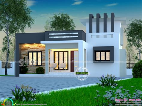Beautiful House Under 1000 Square Feet Kerala Home Design And Floor Plans