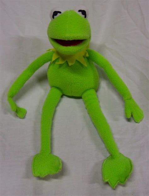 Disney The Muppets Soft Kermit The Frog 12 Plush Stuffed Animal Toy Ebay