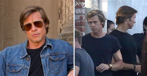 Is Brad Pitts Once Upon A Time In Hollywood Body Double His Twin