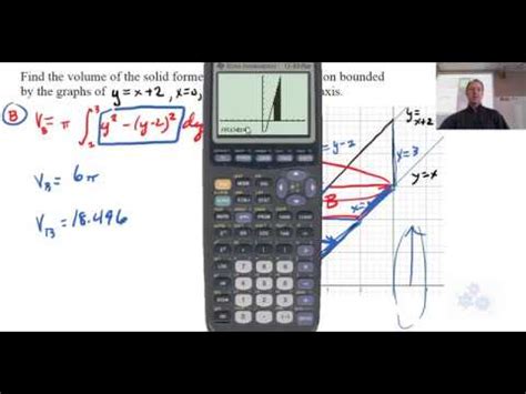 AP Calculus Solid of Revolution Example 1a (Disc Method-HARD!) - YouTube