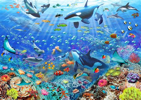 Underwater Scenery Wallpaper