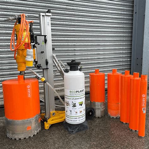 Diamond Core Drill W Power And Speed Gearbox Eco Plant Hire