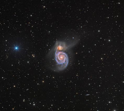 M51 Llrgbha Astronomy Space And Astronomy Space Pictures