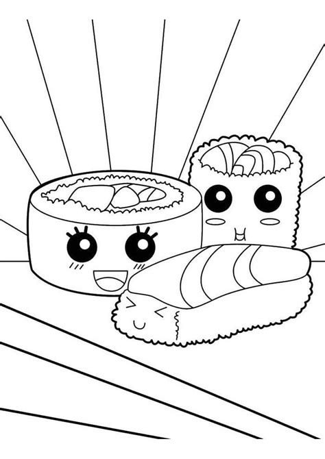72 Coloriage Kawaii | Coloring Pages