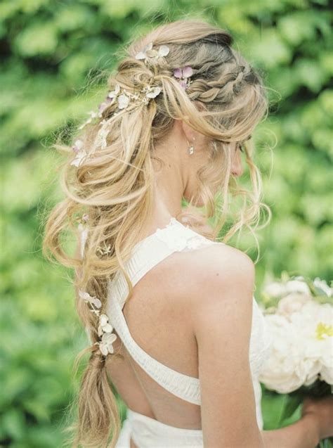 20 Long Wedding Hairstyles With Beautiful Details That Wow Deer Pearl Flowers
