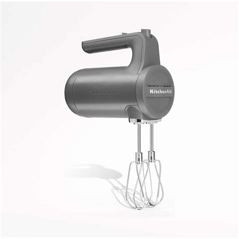 Kitchenaid cordless hand blender is part of the company's cordless collection series, which also includes hand mixers and food processors—the. KitchenAid Grey Cordless Hand Mixer + Reviews | Crate and ...