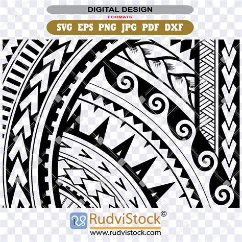 Polynesian Background Pattern Rudvistock