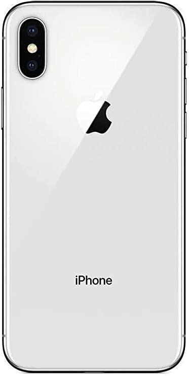 Apple Iphone X Gsm Unlocked 58 256 Gb Silver Refurbished