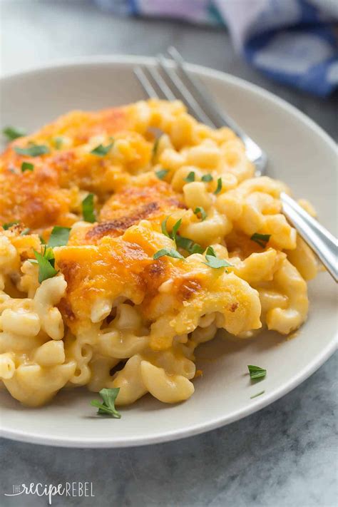 Healthier Baked Mac And Cheese Video The Recipe Rebel