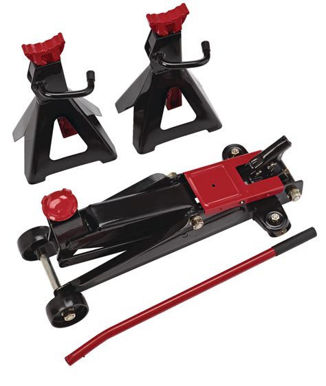 Motomaster Heavy Duty Floor Jack And Stand Combo For Truck And Suv 3 Ton