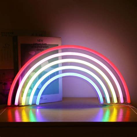 Rainbow Neon Sign Rainbow In 2021 Neon Signs Led Neon Signs Led