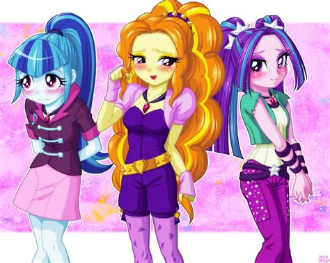 Dazzlings Tsundere Ver My Little Pony Equestria Girls My Little