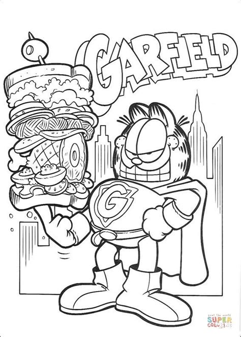 Of course we are talking about the lasagna fanatic garfield. Super-Gustaf Målarbok | Gratis Målarbilder att skriva ut