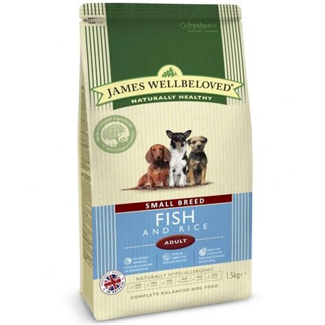 James Wellbeloved Adult Small Breed Fish And Rice Dog Food At Burnhills
