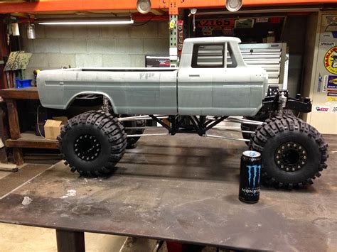 3d Printed 15 Scale 77 Ford F350 Rc Truck And Construction