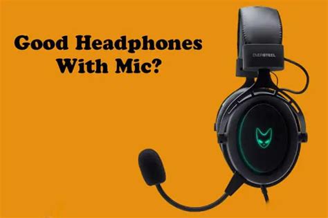 10 Good Cheap Headphones With Microphone Lifefalcon