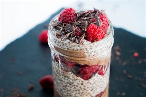 Chocolate Raspberry Chia Seed Pudding Fit Freedom Lifestyle