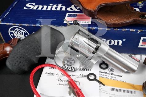 Smith And Wesson Sandw Model 63 5 Kit Gun 162634 22 Lr 3″ 8 Shot Revolver