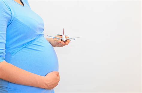In the absence of medical or obstetrical complications, pregnant women can safely fly up to 36 weeks gestation. Pregnant? Your travel insurance might not cover you