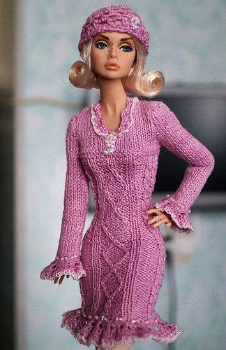 Dress Beret For Fashion Royalty Poppy Parker Barbie Fr2 Dolls 12
