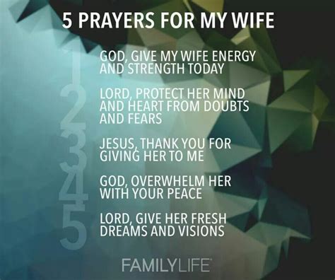 5 Prayers For My Wife Prayer For My Wife Prayer For Husband Wife Quotes