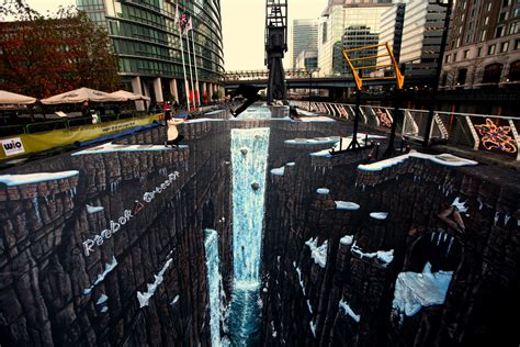 25 New Cool And Creative 3d Street Art Paintings 2012 Pavement Art
