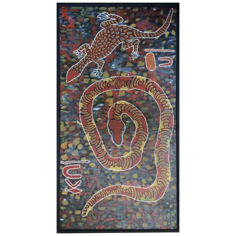 Clifford Possum Tjapaltjarri Indigenous Aboriginal Art Large Original