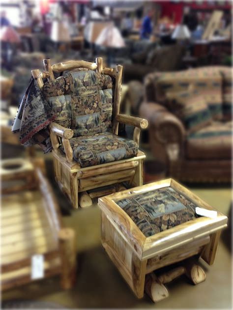 Log Furniture | World Imports | Log furniture, Furniture
