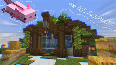 Minecraft Axolotl Aquarium YouTube