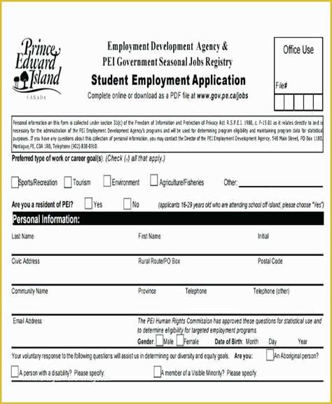 free spanish job application template of truck driver employment