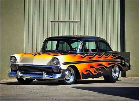 Awesome Flame Paint Job Hot Rods Cool Cars Classic Cars