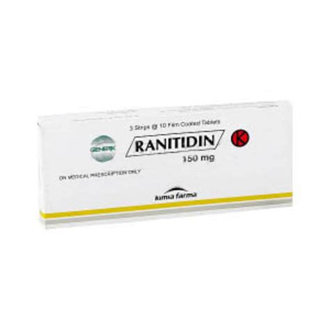 Pernahkah anda mendengar obat ranitidine? Titan Ranitidine Hcl 150 Mg Obat Apa