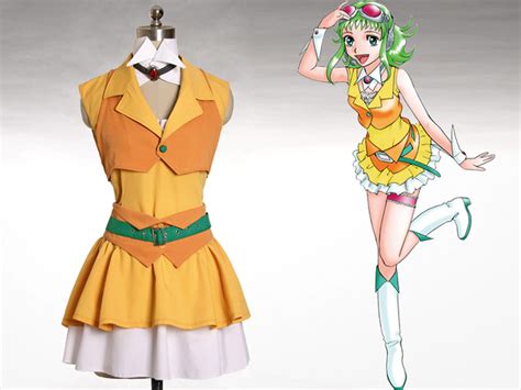 Vocaloid Cosplay Gumi Megpoid Costume Outfit