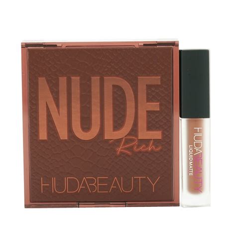 Huda Beauty Mini Nude Holiday Set X Nude Obsessions Eyeshadow
