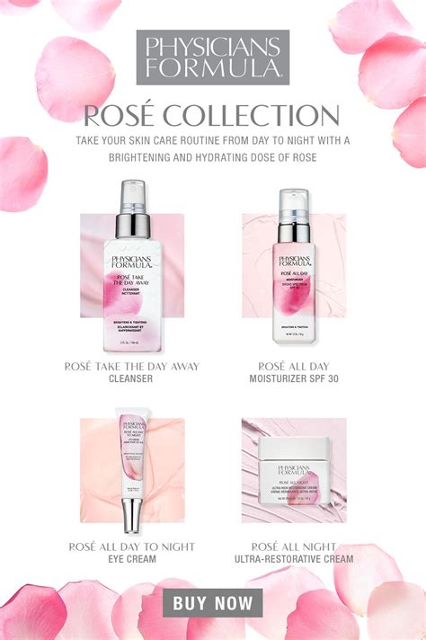 Rosé Makeup And Skin Care Collection Physicians Formula Skin Care Collection Natural Beauty