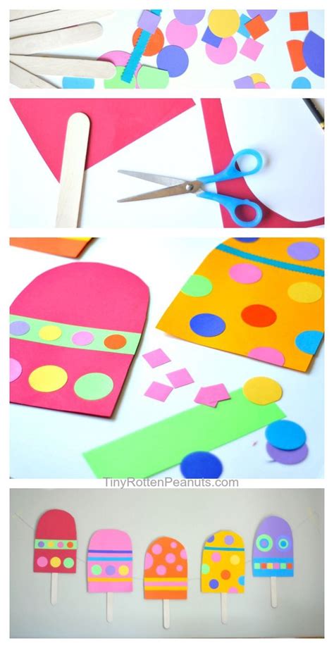Giant Paper Popsicle Craft Craftwhack Popsicle Crafts Classroom