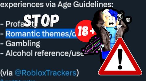 New Roblox Age Guidelines Coming To Roblox Youtube