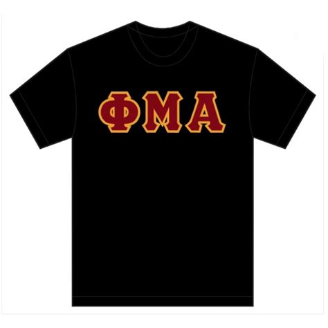 Phi Mu Alpha Fraternity Shirts Chapter Order Designergreek
