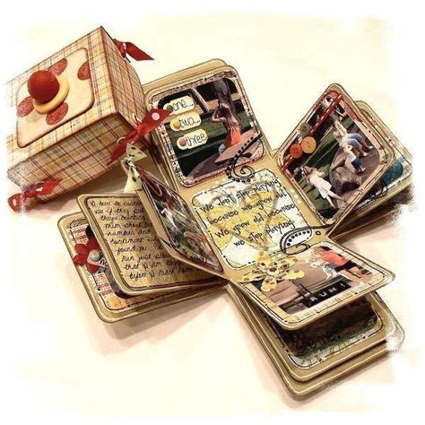Now we are going to fold the sides of the exploding box up around the inner box. 24 best images about Exploding Boxes- ScrappingGifts on ...