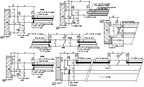 House Doors Coupling And Joinery Cad Drawing Details Dwg File Cadbull