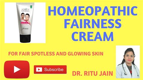 Homeopathic Fairness Cream Skin Fairness Treatment Youtube