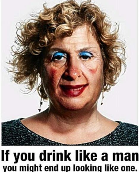 the graphic image that warns binge women they could end up looking like a man daily mail online