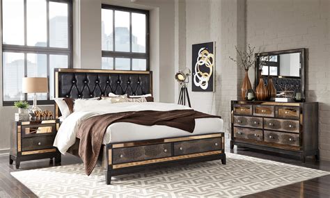 Most people dream of large bedrooms with space for everything they may need or want. Mirror Chocolate Bedroom Set | Bedroom Furniture Sets