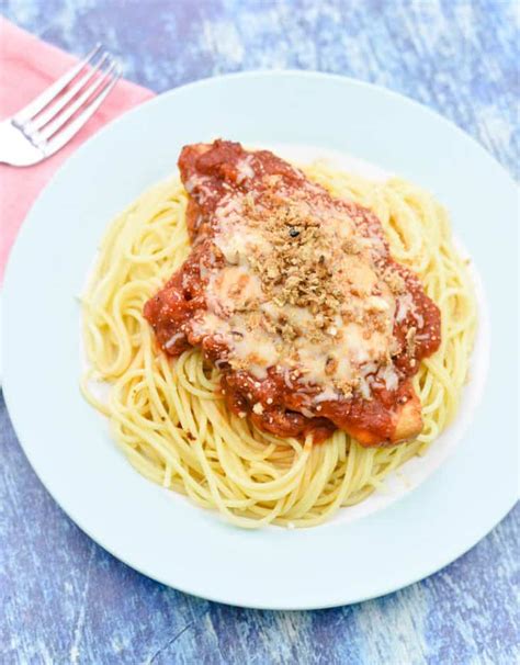 Simple Slow Cooker Chicken Parmesan An Alli Event