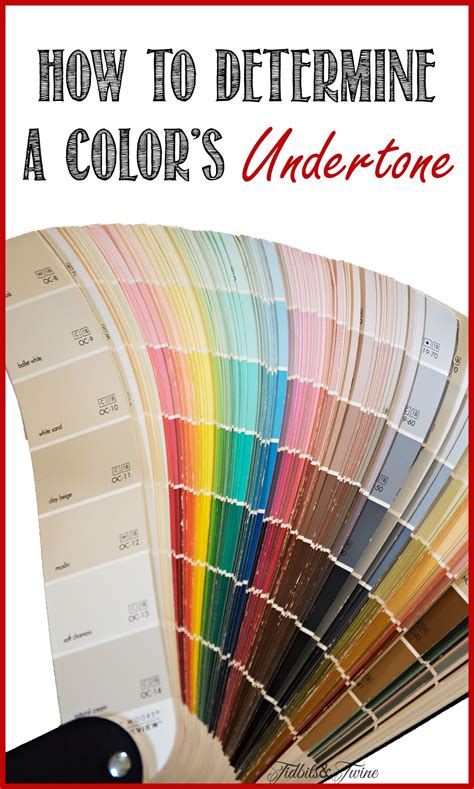 Choosing Color How To Find The Undertone The Undertones Color