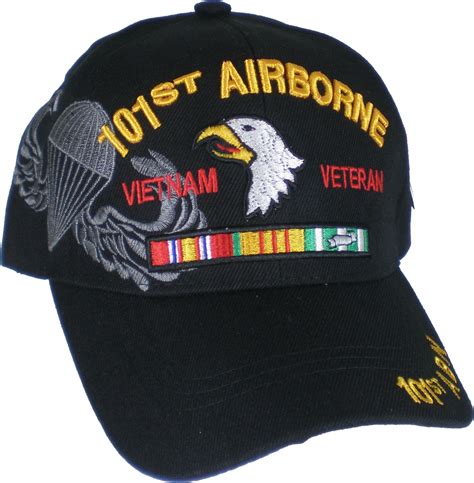 Cultural Exchange 101st Airborne Vietnam Veteran Ribbon Shadow Mens